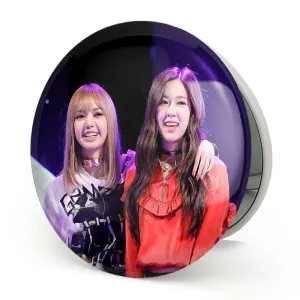 آینه تاشو گروه بلک پینک Black Pink