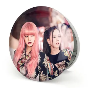آینه تاشو گروه بلک پینک Black Pink