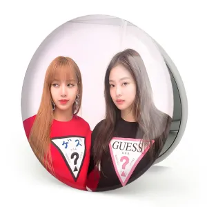 آینه تاشو گروه بلک پینک Black Pink
