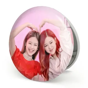 آینه تاشو گروه بلک پینک Black Pink