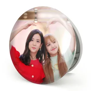 آینه تاشو گروه بلک پینک Black Pink