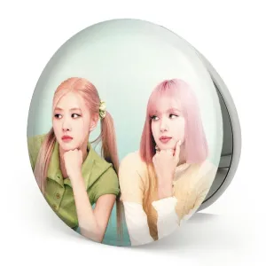 آینه تاشو گروه بلک پینک Black Pink