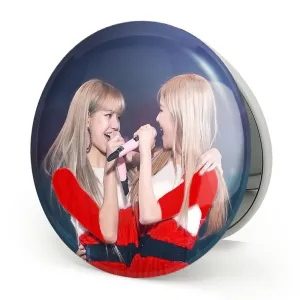 آینه تاشو گروه بلک پینک Black Pink