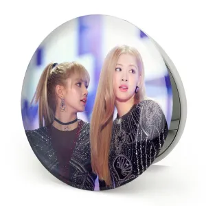 آینه تاشو گروه بلک پینک Black Pink
