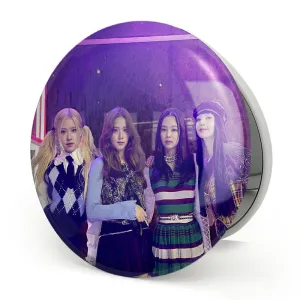 آینه تاشو گروه بلک پینک Black Pink