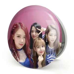 آینه تاشو گروه بلک پینک Black Pink
