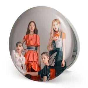 آینه تاشو گروه بلک پینک Black Pink