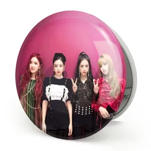 آینه تاشو گروه بلک پینک Black Pink