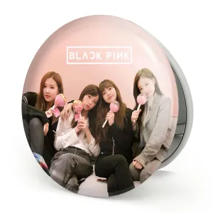 آینه تاشو گروه بلک پینک Black Pink