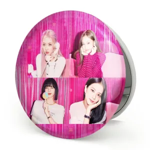 آینه تاشو گروه بلک پینک Black Pink