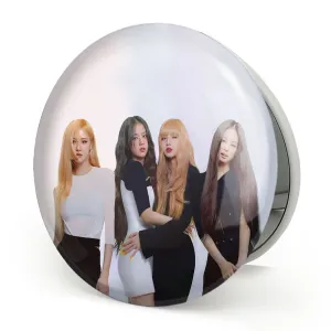 آینه تاشو گروه بلک پینک Black Pink