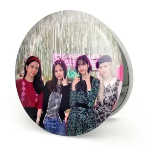 آینه تاشو گروه بلک پینک Black Pink