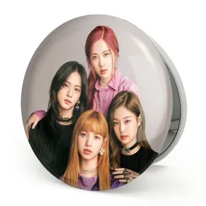 آینه تاشو گروه بلک پینک Black Pink