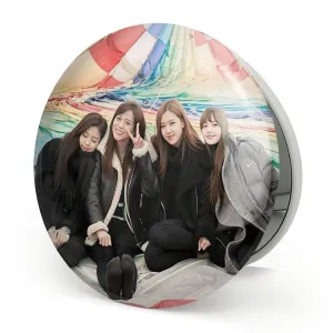 آینه تاشو گروه بلک پینک Black Pink