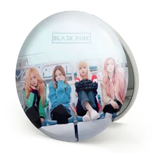 آینه تاشو گروه بلک پینک Black Pink