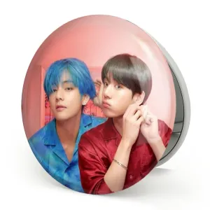 آینه تاشو تهیونگ و جونگ کوک ویکوک گروه بی تی اس BTS