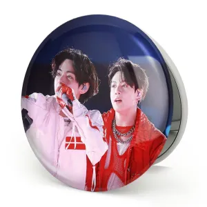 آینه تاشو تهیونگ و جونگ کوک ویکوک گروه بی تی اس BTS