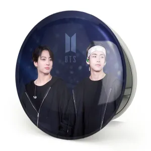 آینه تاشو تهیونگ و جونگ کوک ویکوک گروه بی تی اس BTS