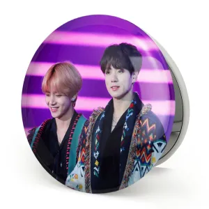 آینه تاشو تهیونگ و جونگ کوک ویکوک گروه بی تی اس BTS
