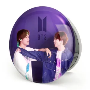 آینه تاشو تهیونگ و جونگ کوک ویکوک گروه بی تی اس BTS