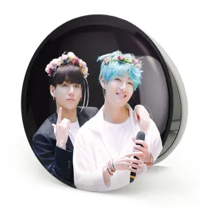 آینه تاشو تهیونگ و جونگ کوک ویکوک گروه بی تی اس BTS