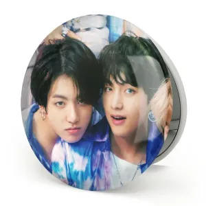 آینه تاشو تهیونگ و جونگ کوک ویکوک گروه بی تی اس BTS