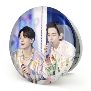 آینه تاشو تهیونگ و جونگ کوک ویکوک گروه بی تی اس BTS