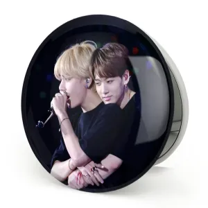 آینه تاشو تهیونگ و جونگ کوک ویکوک گروه بی تی اس BTS