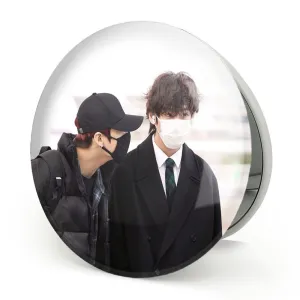 آینه تاشو تهیونگ و جونگ کوک ویکوک گروه بی تی اس BTS