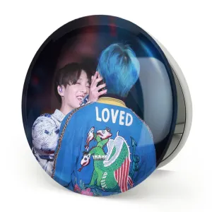 آینه تاشو تهیونگ و جونگ کوک ویکوک گروه بی تی اس BTS