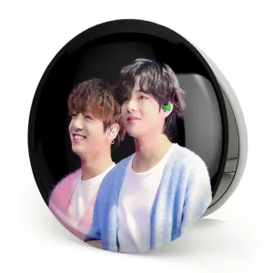 آینه تاشو تهیونگ و جونگ کوک ویکوک گروه بی تی اس BTS