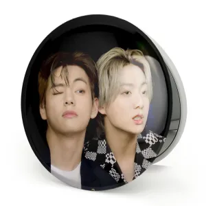 آینه تاشو تهیونگ و جونگ کوک ویکوک گروه بی تی اس BTS
