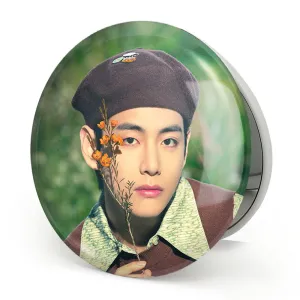 آینه تاشو تهیونگ وی Taehyung گروه بی تی اس BTS