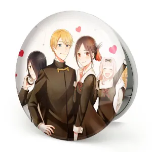 آینه تاشو میوکی و کاگویا و چیکا انیمه کاگویا ساما