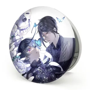 آینه تاشو سباستین و شیل انیمه خادم سیاه Black Butler