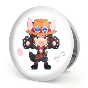 آینه تاشو پورتگاس انیمه وان پیس One Piece