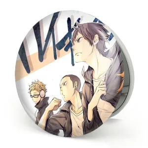 آینه تاشو تیم کاراسونو انیمه هایکیو Haikyu