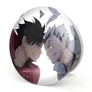 آینه تاشو کوتارو و کورو انیمه هایکیو Haikyu