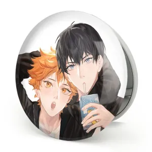 آینه تاشو کاگیاما و هیناتا انیمه هایکیو Haikyu