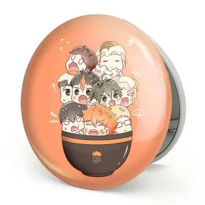 آینه تاشو تیم کاراسونو انیمه هایکیو Haikyu