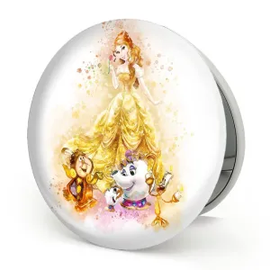 آینه تاشو انیمیشن دیو  و دلبر Beauty And The Beast