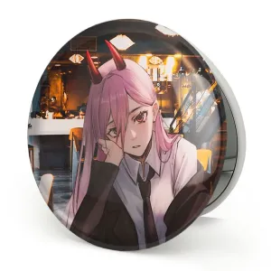 آینه تاشو پاور انیمه مرد اره ای Chainsaw Man