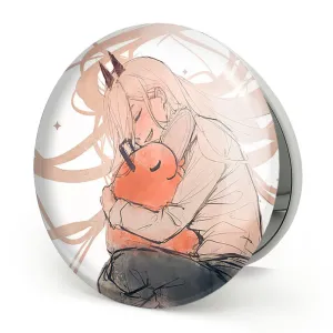 آینه تاشو پاور انیمه مرد اره ای Chainsaw Man