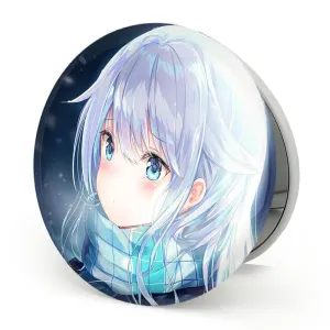 آینه تاشو دختر انیمه ای