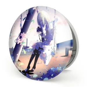 آینه تاشو دختر انیمه ای