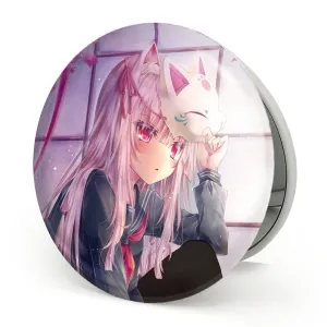 آینه تاشو دختر انیمه ای