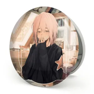 آینه تاشو دختر انیمه ای