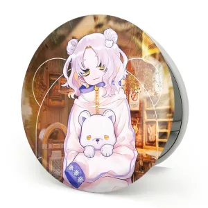 آینه تاشو دختر انیمه ای