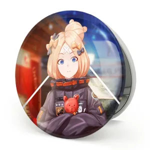 آینه تاشو دختر انیمه ای