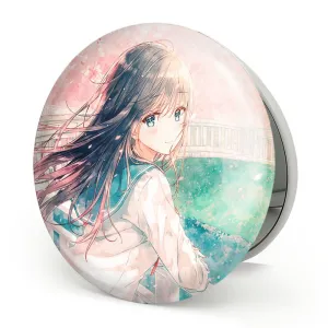 آینه تاشو دختر انیمه ای